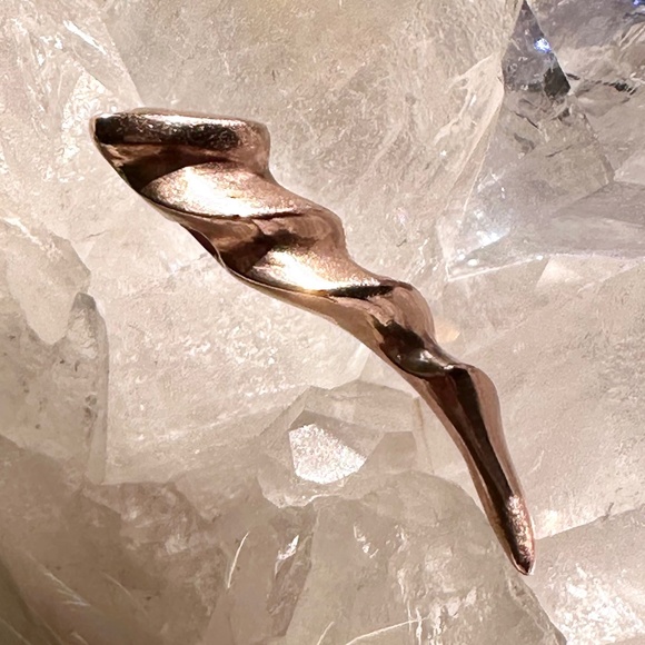 Alex Woo 14k Swirling Cornicello Charm / Signed By The Artist / UNISEX - Picture 2 of 16